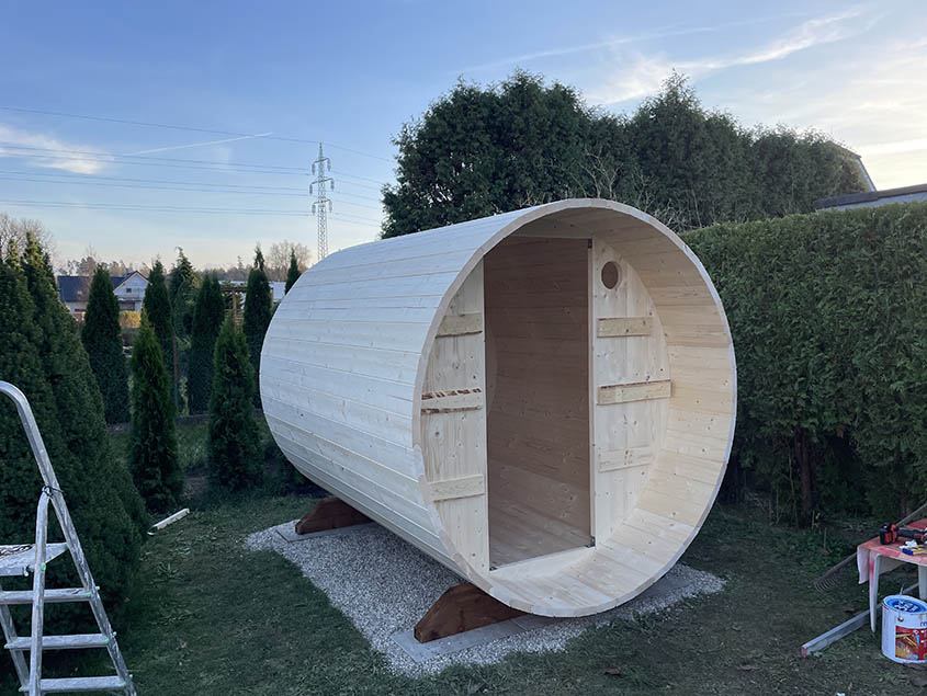 bild 5 Wie baut man eine Sauna alleine zusammen Erfahrungen von Kunden