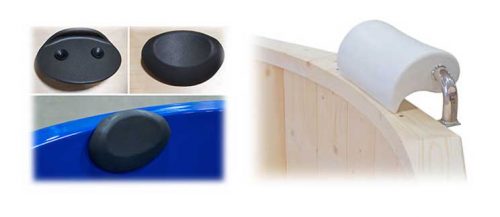 Bild Zubehör für Badezuber Kopfstützen für Akrylzuber und Holzbadezuber